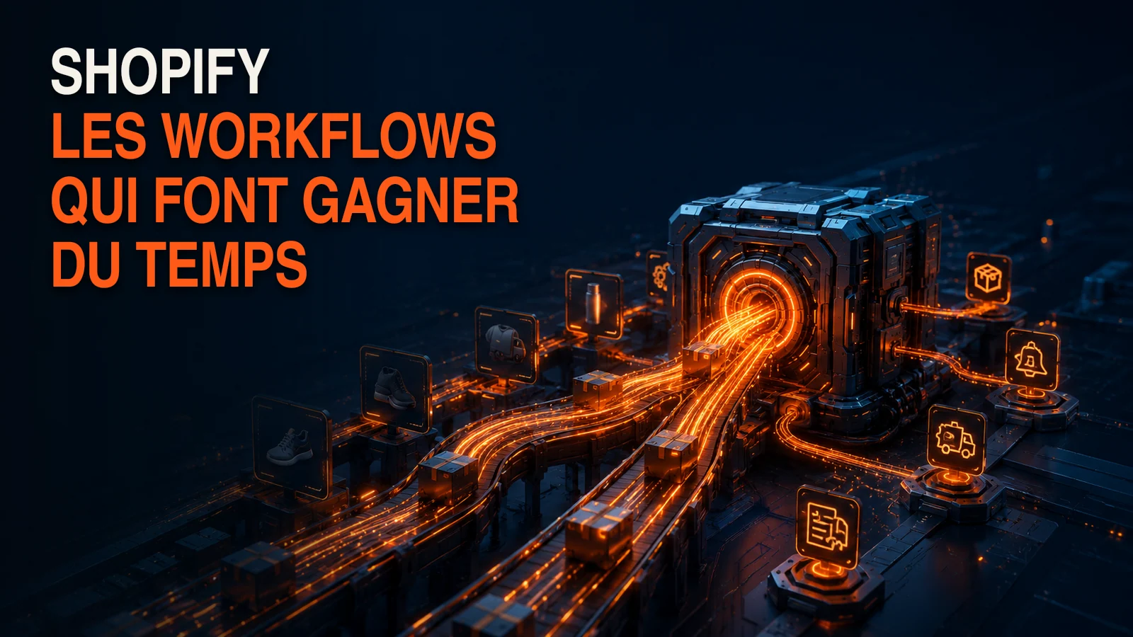 Automatisation Shopify : les workflows qui font gagner du temps